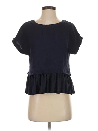 Pre-owned Pilcro Cardigan Sweater In Black