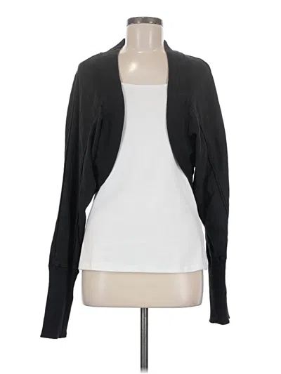 Pre-owned Pilcro Cardigan Sweater In Black