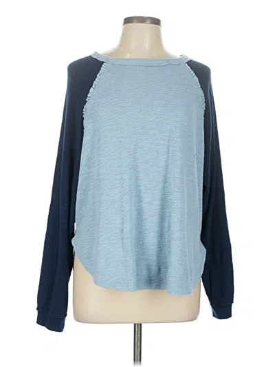 Pre-owned Pilcro Cardigan Sweater In Blue