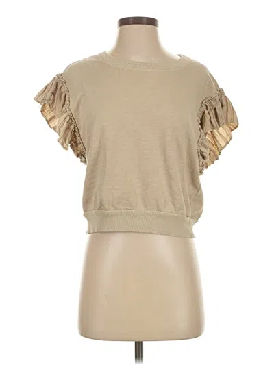 Pre-owned Pilcro Cardigan Sweater In Brown