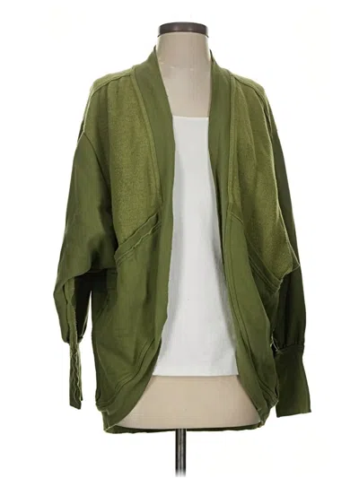 Pre-owned Pilcro Cardigan Sweater In Green