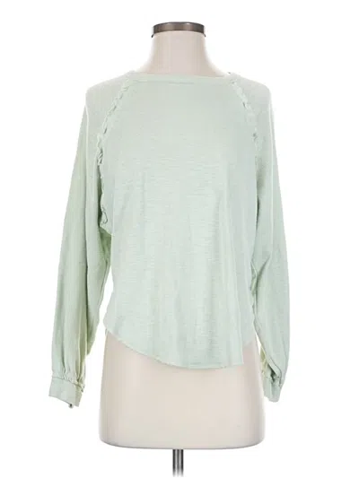 Pre-owned Pilcro Cardigan Sweater In Green