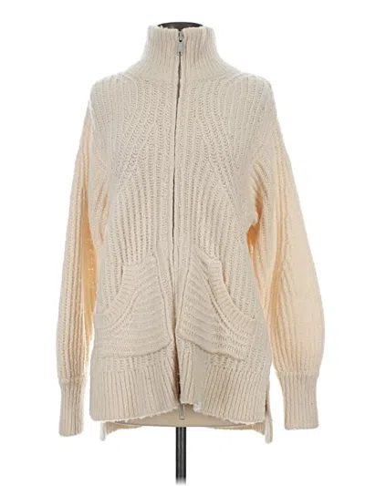 Pre-owned Pilcro Cardigan Sweater In Ivory