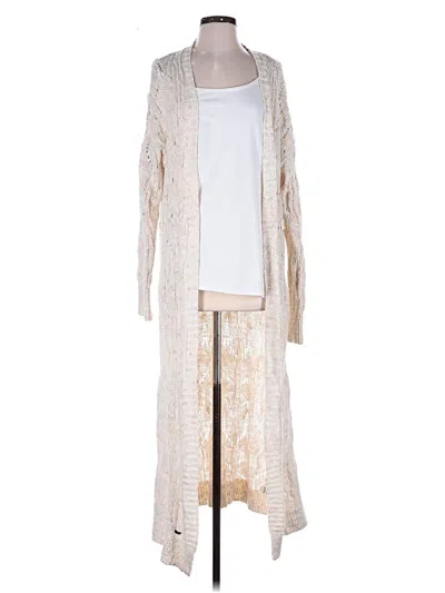 Pre-owned Pilcro Cardigan Sweater In Ivory