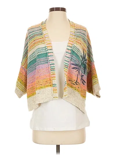 Pre-owned Pilcro Cardigan Sweater In Orange