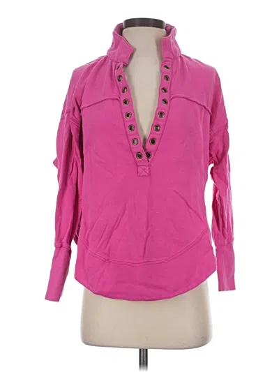 Pre-owned Pilcro Cardigan Sweater In Pink