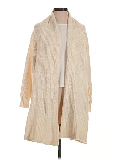Pre-owned Pilcro Cardigan Sweater In Tan