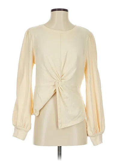 Pre-owned Pilcro Cardigan Sweater In White