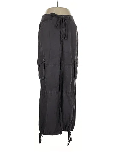 Pre-owned Pilcro Cargo Pants In Black