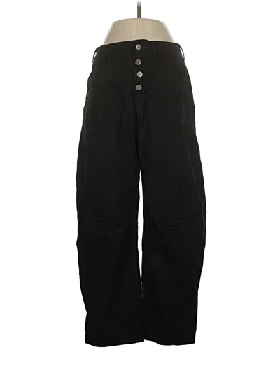 Pre-owned Pilcro Cargo Pants In Black