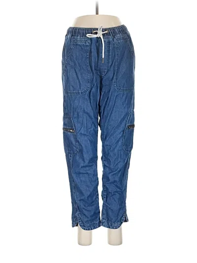 Pre-owned Pilcro Cargo Pants In Blue