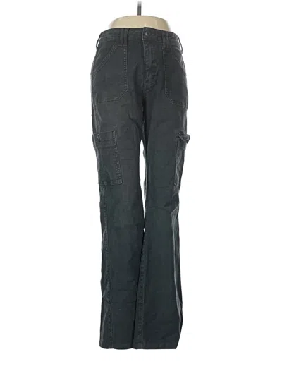 Pre-owned Pilcro Cargo Pants In Gray