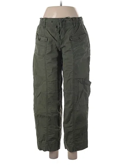 Pre-owned Pilcro Cargo Pants In Green
