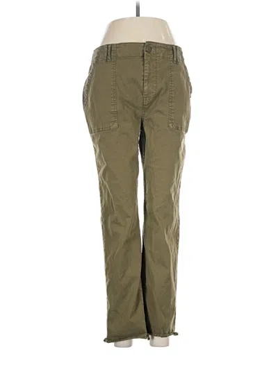 Pre-owned Pilcro Cargo Pants In Green