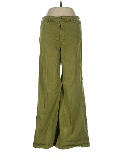 Pre-owned Pilcro Cargo Pants In Green