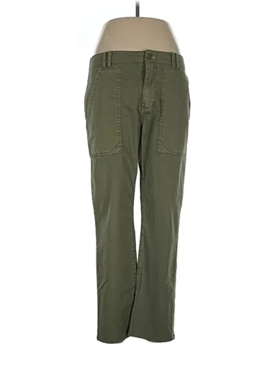 Pre-owned Pilcro Cargo Pants In Green