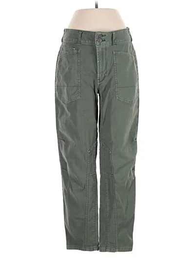 Pre-owned Pilcro Cargo Pants In Green