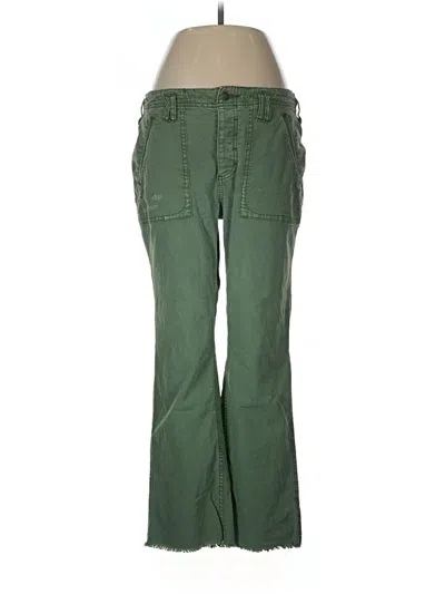 Pre-owned Pilcro Cargo Pants In Green