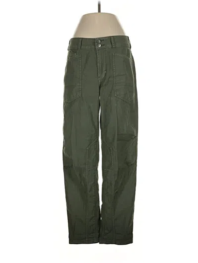 Pre-owned Pilcro Cargo Pants In Green