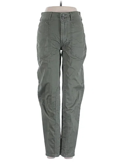 Pre-owned Pilcro Cargo Pants In Green