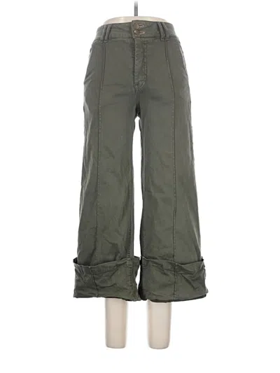 Pre-owned Pilcro Cargo Pants In Green