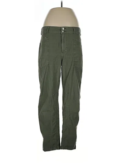 Pre-owned Pilcro Cargo Pants In Green