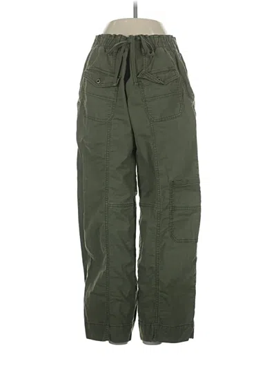 Pre-owned Pilcro Cargo Pants In Green