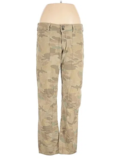 Pre-owned Pilcro Cargo Pants In Tan