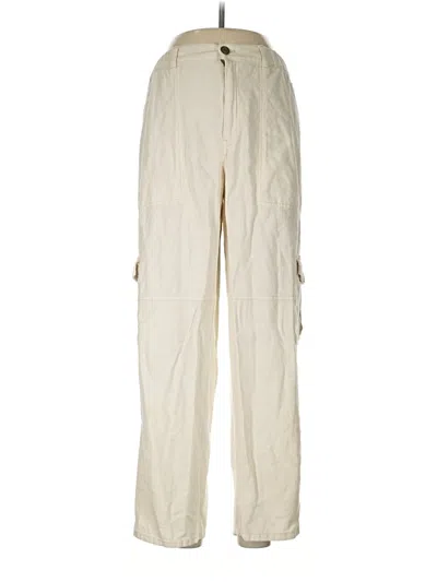 Pre-owned Pilcro Cargo Pants In White