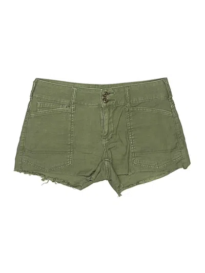 Pre-owned Pilcro Cargo Shorts In Green