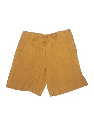 Pre-owned Pilcro Cargo Shorts In Yellow