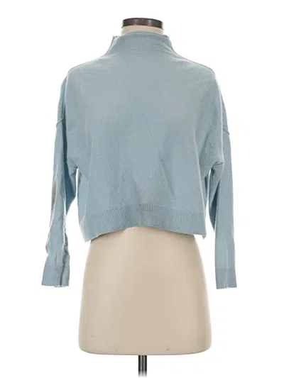 Pre-owned Pilcro Cashmere Pullover Sweater In Blue