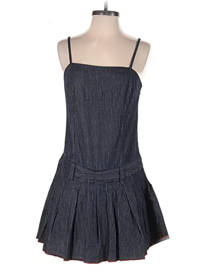 Pre-owned Pilcro Casual Dress In Blue