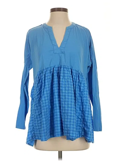 Pre-owned Pilcro Casual Dress In Blue