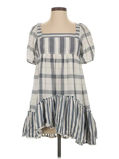 Pre-owned Pilcro Casual Dress In Gray