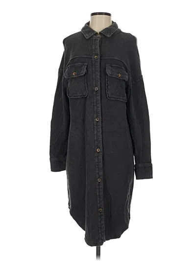 Pre-owned Pilcro Casual Dress In Gray