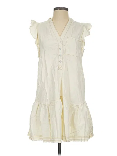 Pre-owned Pilcro Casual Dress In Ivory