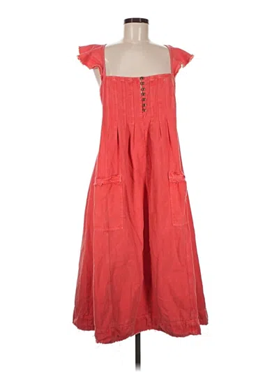 Pre-owned Pilcro Casual Dress In Red