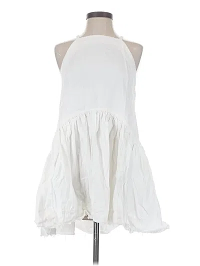 Pre-owned Pilcro Casual Dress In White
