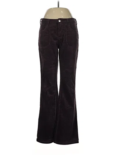 Pre-owned Pilcro Casual Pants In Burgundy