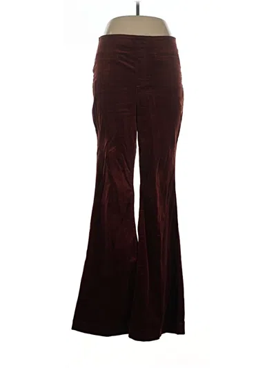 Pre-owned Pilcro Casual Pants In Burgundy