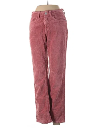 Pre-owned Pilcro Casual Pants In Burgundy