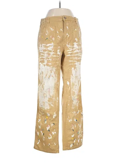 Pre-owned Pilcro Casual Pants In Gold