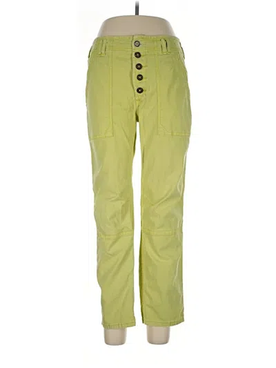 Pre-owned Pilcro Casual Pants In Green