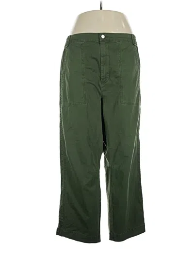 Pre-owned Pilcro Casual Pants In Green