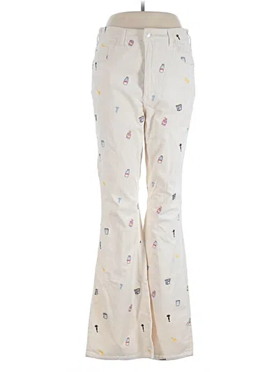 Pre-owned Pilcro Casual Pants In Ivory