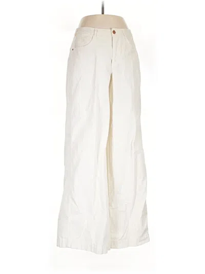 Pre-owned Pilcro Casual Pants In Ivory