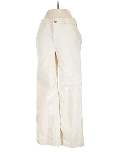 Pre-owned Pilcro Casual Pants In Ivory