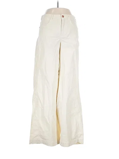 Pre-owned Pilcro Casual Pants In Ivory