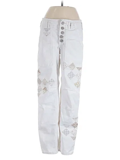 Pre-owned Pilcro Casual Pants In White